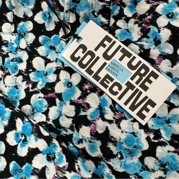 SALE FUTURE COLLECTIVE FLORAL SKIRT - Picture 6 of 8